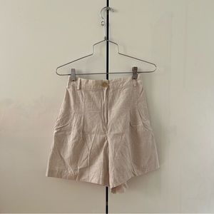 Beige Shorts